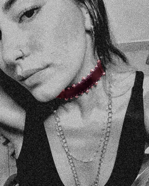 choker bordado #114